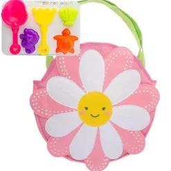 Stephen Joseph - Conjunto de sacolas de praia e brinquedos de areia, flor Outlet
