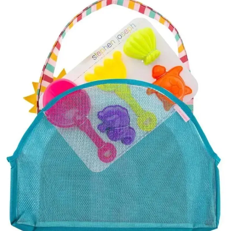 stephen_joseph__conjunto__SKUr4ixRl9j_1.webp Stephen Joseph - conjunto de brinquedos de praia e areia, arco-íris Online