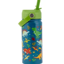 Stephen Joseph - Insulated Stainless Steel Bottle With Handle Dino Best