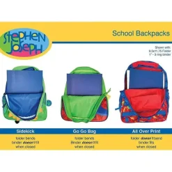 Stephen Joseph - Mochila All Over Print, Rainbow New