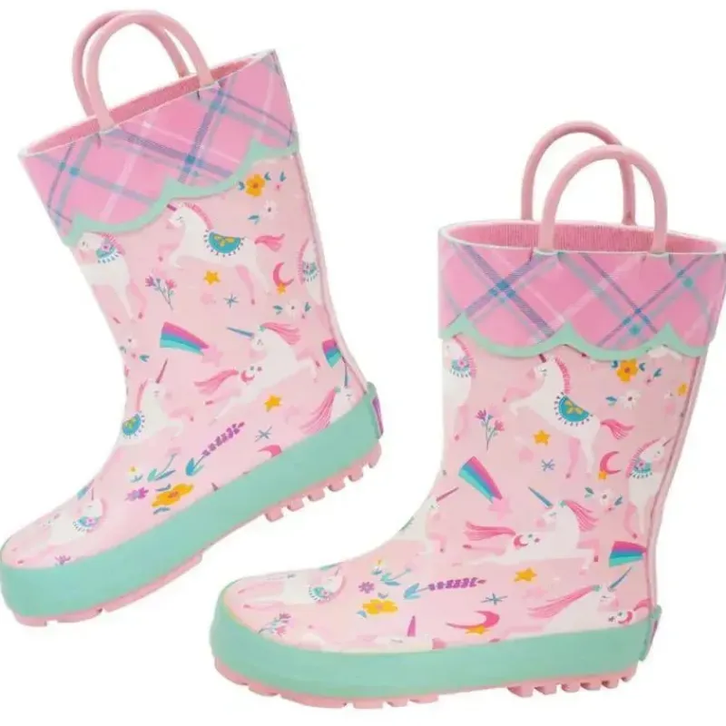 stephen_joseph__rainboots_SKUfpObTn3L_0.webp Stephen Joseph - Rainboots à prova d'água para crianças, unicórnio rosa Online