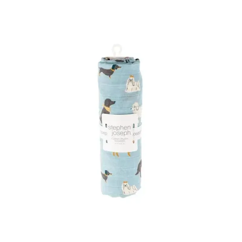 stephen_joseph__swaddle_d_SKUAHS69CjL_1.webp Stephen Joseph - Swaddle de musselina para cachorro Hot