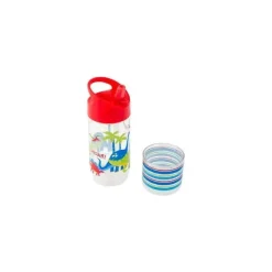 Stephen Joseph Snip and Snack Bottle - Dino Clearance