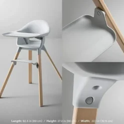 Stokke - Cadeira alta Clikk cinza nuvem Online