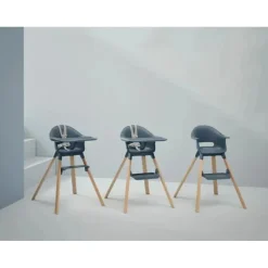 Stokke - Cadeira alta Clikk, Azul Fiorde Discount