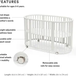 Stokke - Cama Sleepi V3, Branca Fashion
