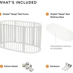 Stokke - Cama Sleepi V3, Branca Fashion