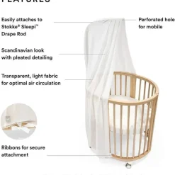 Stokke - Capota Sleepi, Branco Outlet