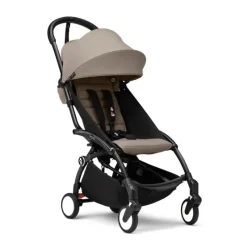 Stokke - Carrinho Yoyo³ Preto Pacote 6+, Taupe Hot