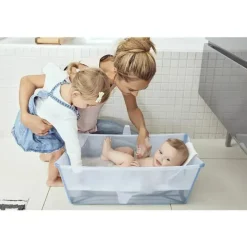 Stokke - Pacote Flexi Banheira Extra Grande, Azul Oceano Sale