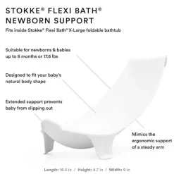 Stokke - Pacote Flexi Banheira Extra Grande, Branco Sale