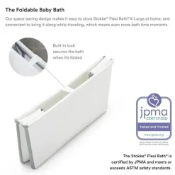 Stokke - Pacote Flexi Banheira Extra Grande, Branco Sale