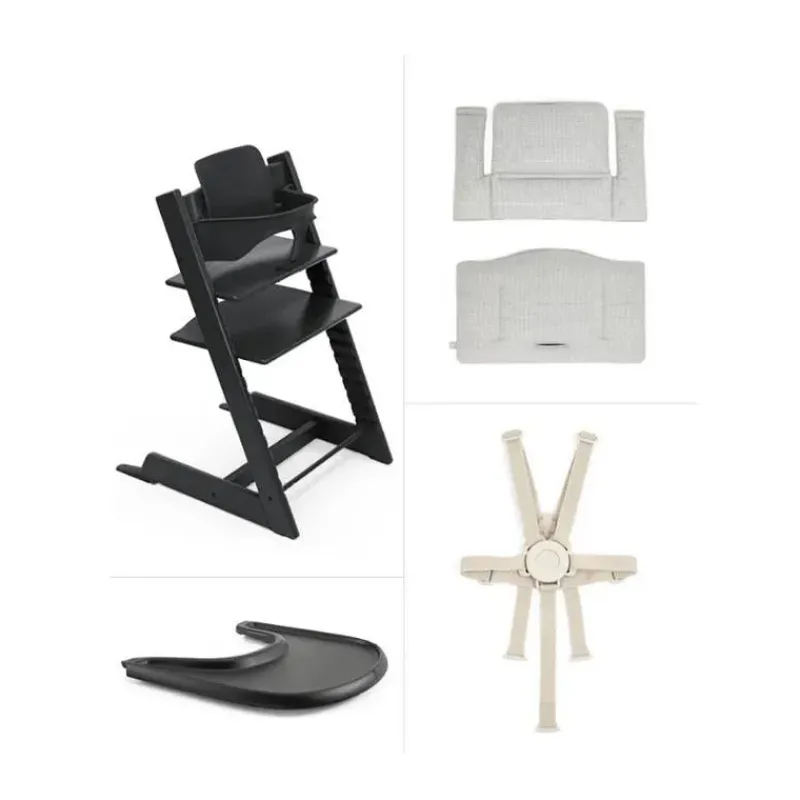 stokke__tripp_trapp_high__SKU0GbcbrfN_1.webp Stokke - Tripp Trapp® High Chair², Cushion And Tray, Glacier Green New