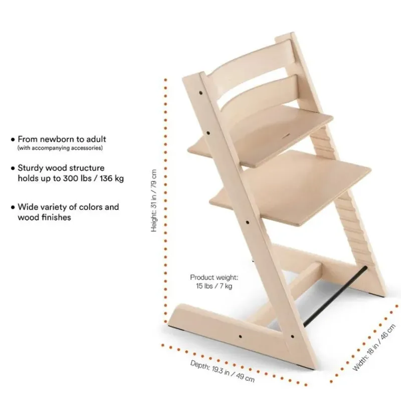 stokke__tripp_trapp_high__SKUk4ZxL73j_2.webp Stokke - Tripp Trapp® High Chair², Natural Clearance
