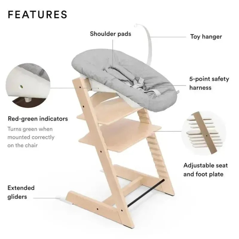 stokke__tripp_trapp_natur_SKU31fGDlDH_2.webp Stokke - Tripp Trapp® Natural W Newborn Natural Fashion