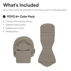 Stokke - Yoyo 6+ Color Pack, Taupe Hot