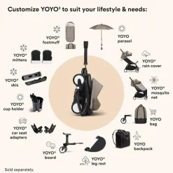 Stokke - Yoyo 6+ Color Pack, Taupe Hot