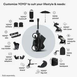 Stokke - Yoyo 6+ Color Pack, Black Fashion
