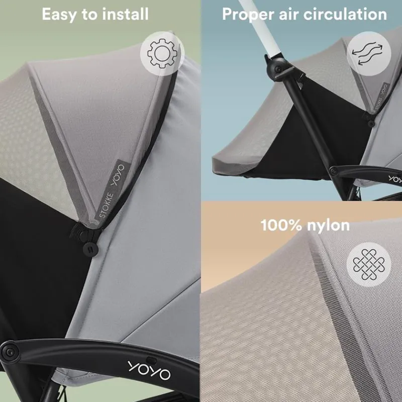 stokke__yoyo__newborn_pac_SKU1MQ9cbLw_3.webp Stokke - Yoyo® 0+ Newborn Pack Mosquito Net, Black Discount
