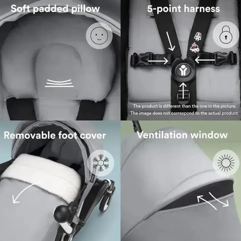 stokke__yoyo__newborn_pac_SKUcBG7I4z8_4.webp Stokke - Yoyo 0+ Newborn Pack, Stone Online