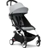 Stokke - Yoyo³ Carrinho de Bebê Pacote Branco 6+, Stone Outlet