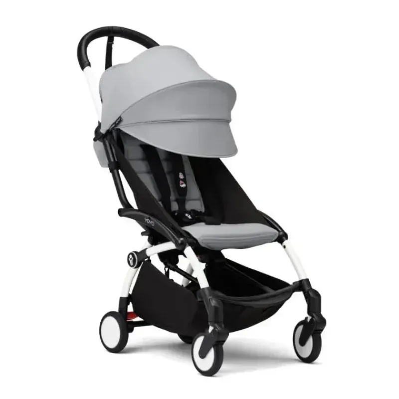 stokke__yoyo_carrinho_de__SKUmn3GnFOU_2.webp Stokke - Yoyo³ Carrinho de Bebê Pacote Branco 6+, Stone Outlet