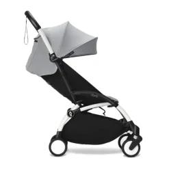 Stokke - Yoyo³ Carrinho de Bebê Pacote Branco 6+, Stone Outlet