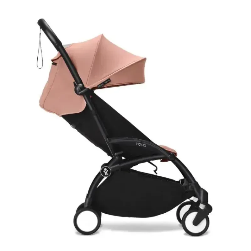 stokke__yoyo_carrinho_de__SKUpFrU745O_4.webp Stokke - Yoyo³ Carrinho de Bebê Preto Pacote 6+, Gengibre Clearance