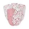 Summer Infant - Swaddleme Original Swaddle 5-Pk, Floral Girl (pequeno) New