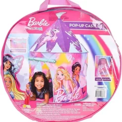 Sunny Days Entertainment,LLC Sunny Days - Barbie Pop Up Castle Dreamtopia Pink Princess Play Tenda Online