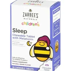 PTL USA Suporte de sono infantil Zarbee, uva New