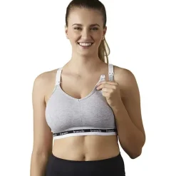 Bravado Sutiã de amamentação Original Copo Completo, Dove Heather Fashion
