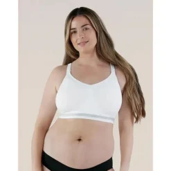 Bravado Sutiã de amamentação Original Copo Completo, Branco New