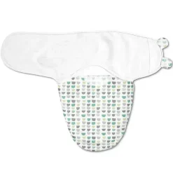 Summer Infant Swaddle de verão SwaddleMe Luxe Easy Change Swaddle - Gotas de Goma 2Pk, 0-3M Fashion