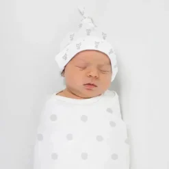 Swaddle Designs – Cobertor de musselina com pontos franceses esterlinas Outlet