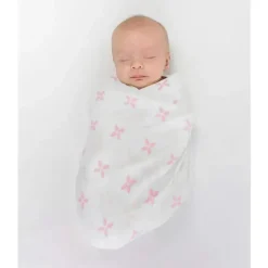 Swaddle Designs - Cobertores de musselina 3Pk, Springfield rosa Clearance
