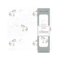 Swaddle Designs - Cobertor de musselina, unicórnio Clearance