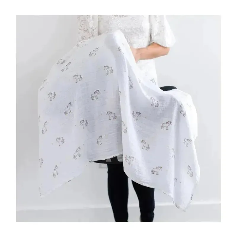 swaddle_designs__cobertor_SKUFzQTlgK6_5.webp Swaddle Designs - Cobertor de musselina, unicórnio Clearance
