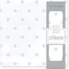 Swaddle Designs - Cobertor de musselina com pontos franceses azuis Hot