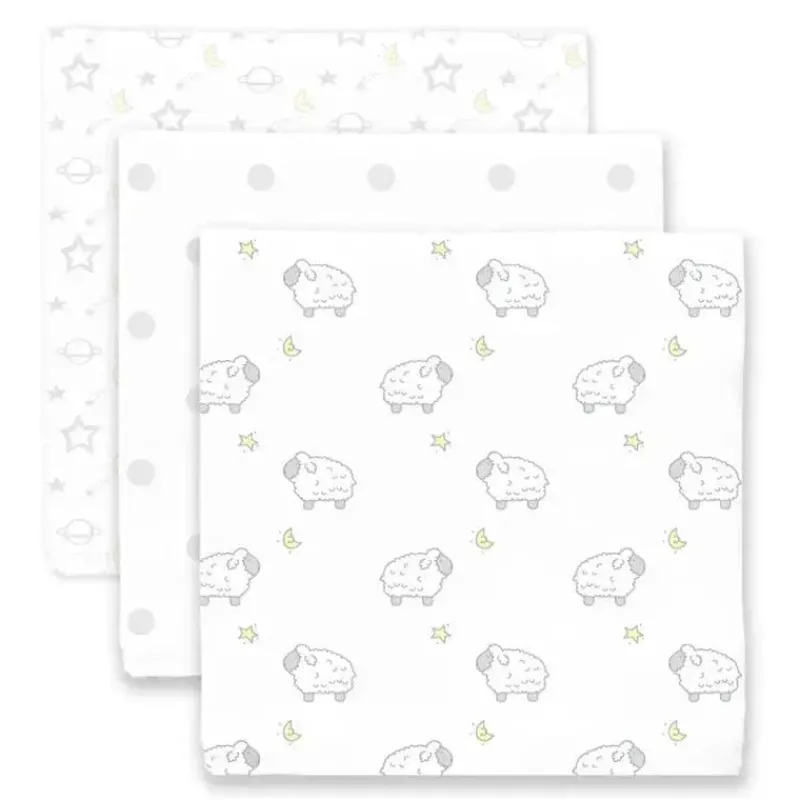 swaddle_designs__cobertor_SKUx2nceZn5_2.webp Swaddle Designs – Cobertores de musselina, cordeirinhos boa noite (conjunto de 3) Sale
