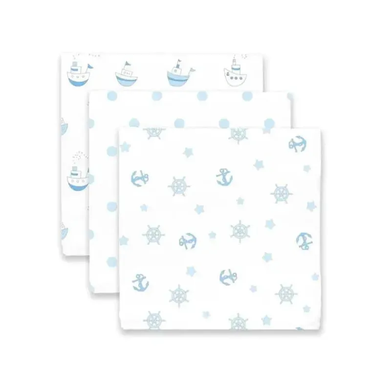 swaddle_designs__pk_manta_SKUADjpguip_2.webp Swaddle Designs - 3Pk mantas de musselina, pequenos navios Outlet