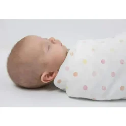 Swaddle Designs - 3Pk mantas de musselina, festa rosa Hot