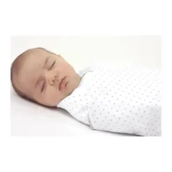 Swaddle Designs – Ultimate Swaddle Blanket, bolinhas, rosa pastel Clearance