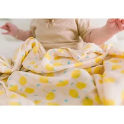 Loulou LOLLIPOP Swaddle Muslin Baby - Cutie Lemon Fashion