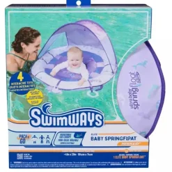Swimways Swimway - Elite Baby Spring Float Canopy, Mermaid Discount