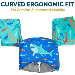 Swimways - Colete salva-vidas Sharks Swim Trainer Best