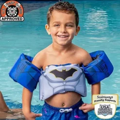 Swimways - Colete salva-vidas DC Batman Swim Trainer New