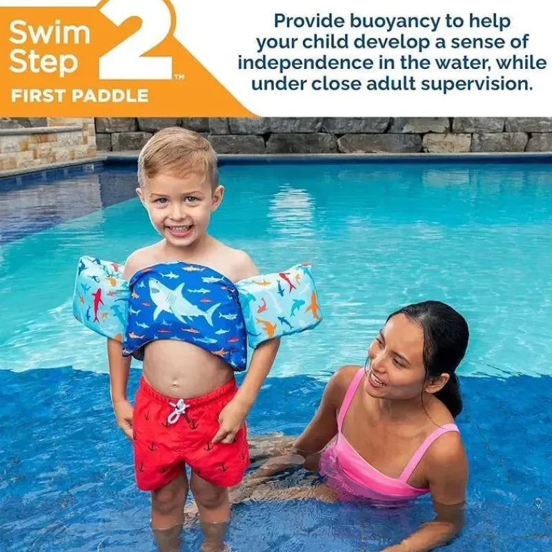 swimways__instrutor_de_na_SKUIGSgQ866_5.webp Swimways - instrutor de natação, colete salva-vidas aprovado pela Guarda Costeira dos EUA, tubarão Clearance