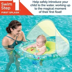 Swimways - Sun Canopy Inflável Infantil Mola Flutuante, Splash N Play Discount