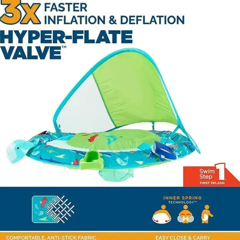 swimways__sun_canopy_infl_SKUH3OIlfEQ_4.webp Swimways - Sun Canopy Inflável Infantil Mola Flutuante, Splash N Play Discount